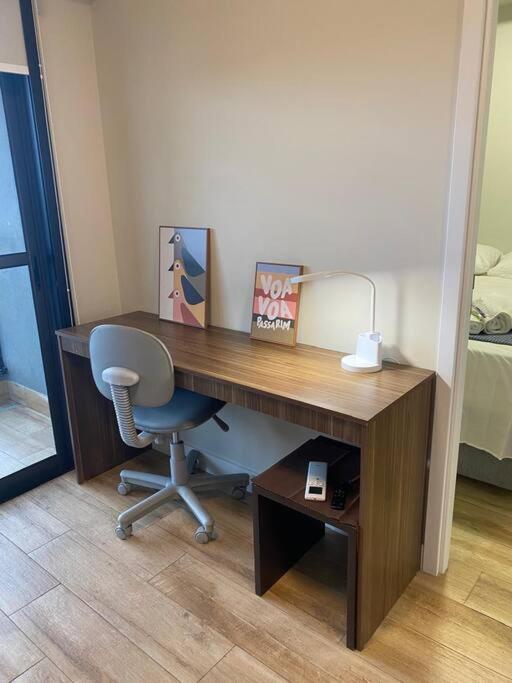 Apartamento Uwin 1706 - Melhor Do Brooklin Studio Lindo E Completo *